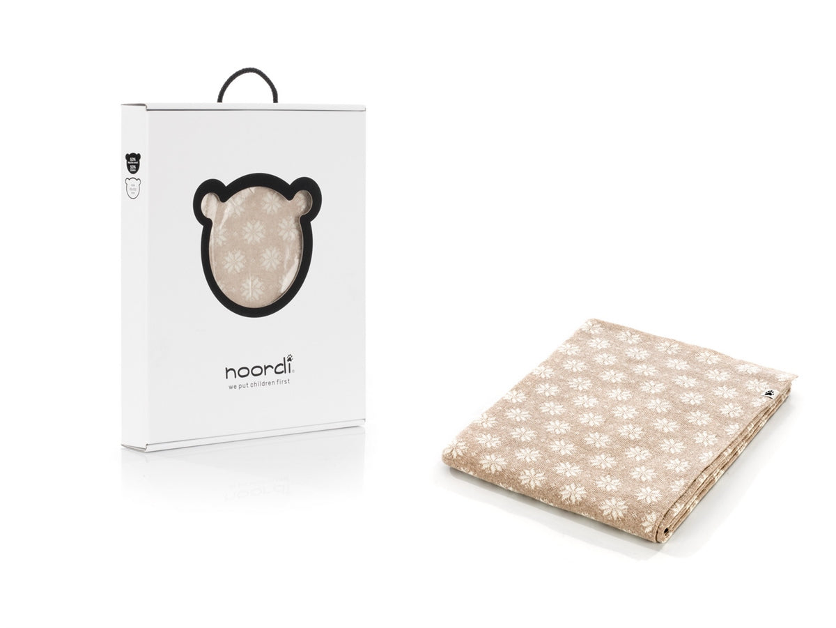 Noordi Sun Cotton Blanket- Cream
