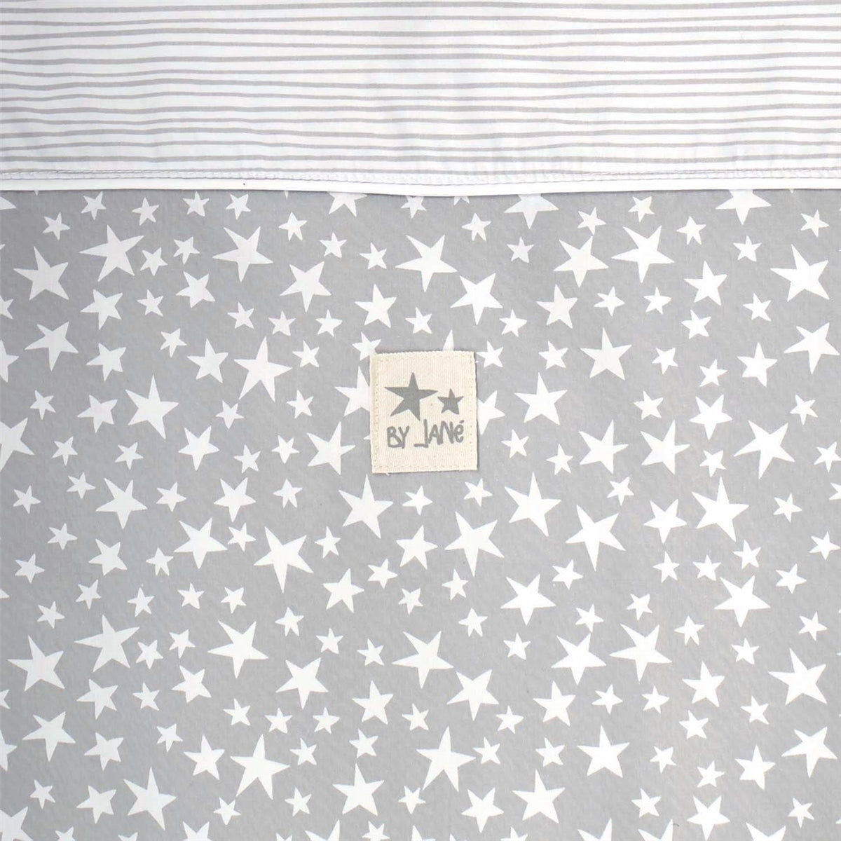 Jane Baby Side Crib + 4 Piece Bedding Set & Safety Mattress- Star 2026