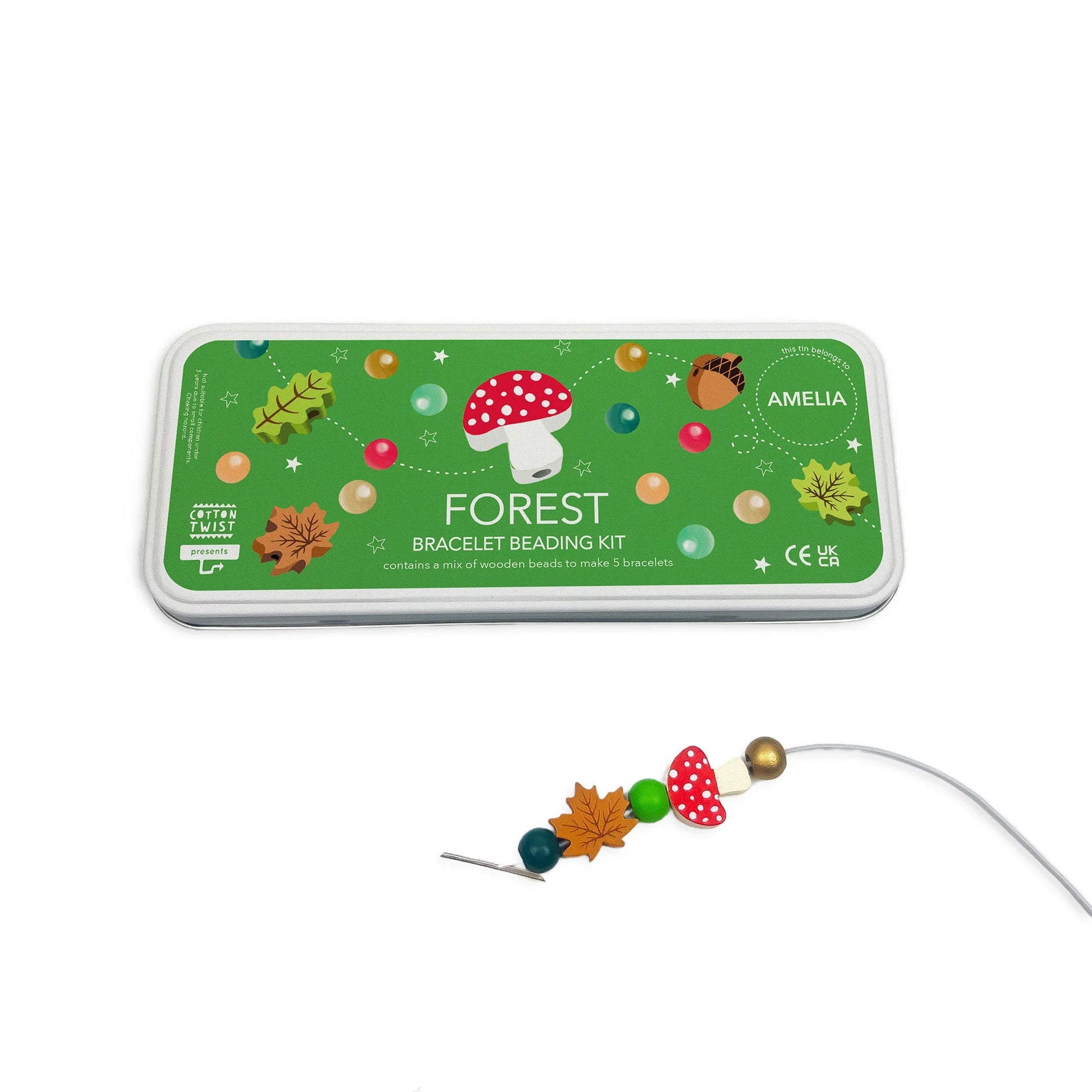 Cotton Twist Forest Bracelet Bead Kit image 1