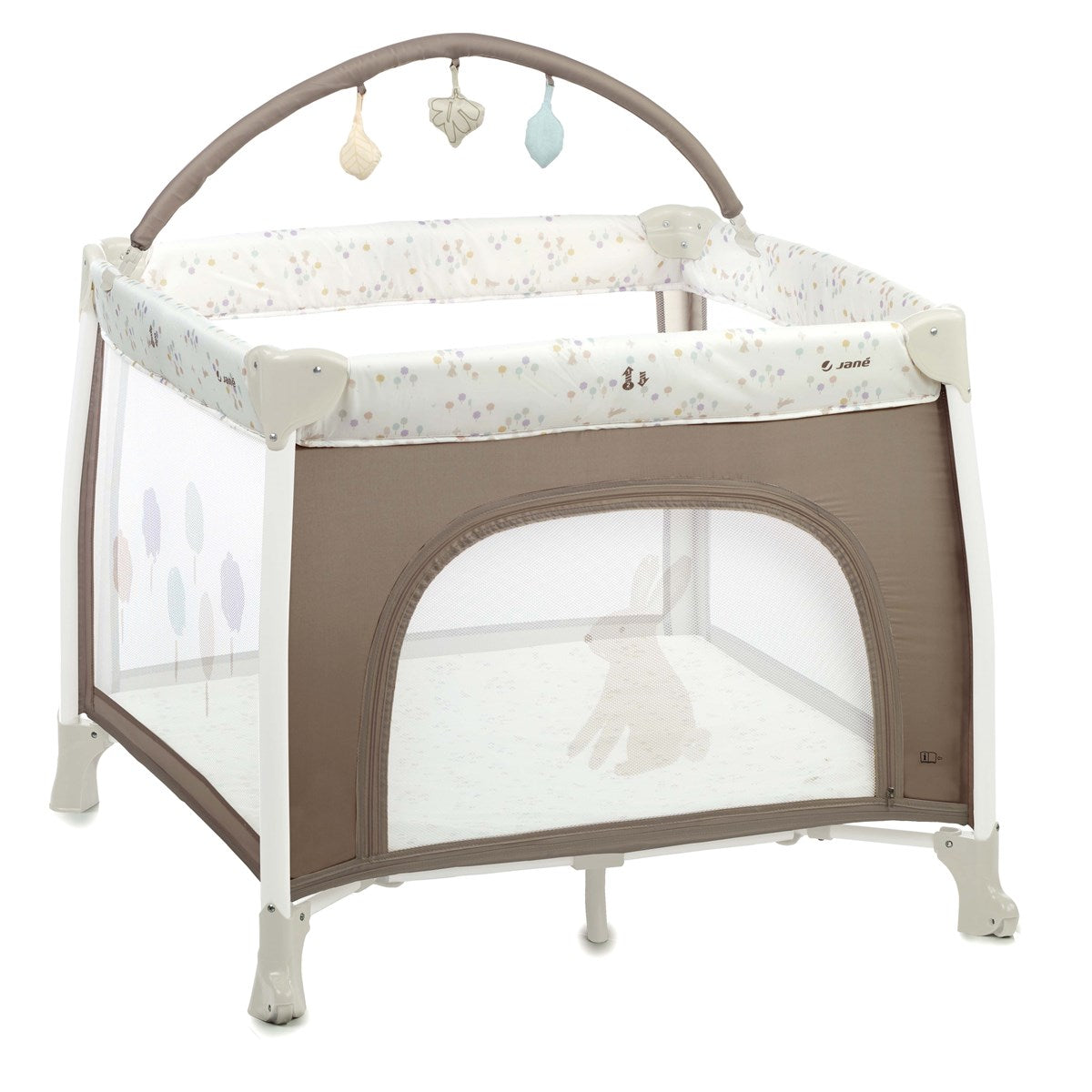 Jané Travel Fun Playpen with Toy Arch & Carry Bag 0 to 3 Years- Star