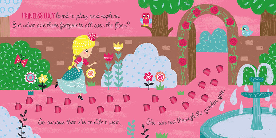 A Sparkly Trail- The Curious Princess Board Book image 2