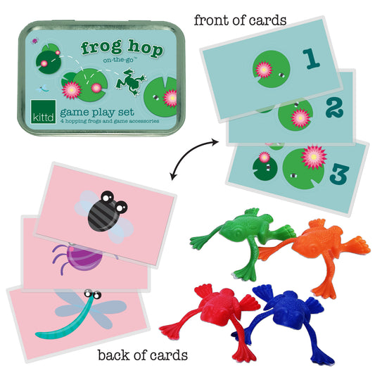 Kittd On-the-Go Travel Toys- Frog Hop image 0