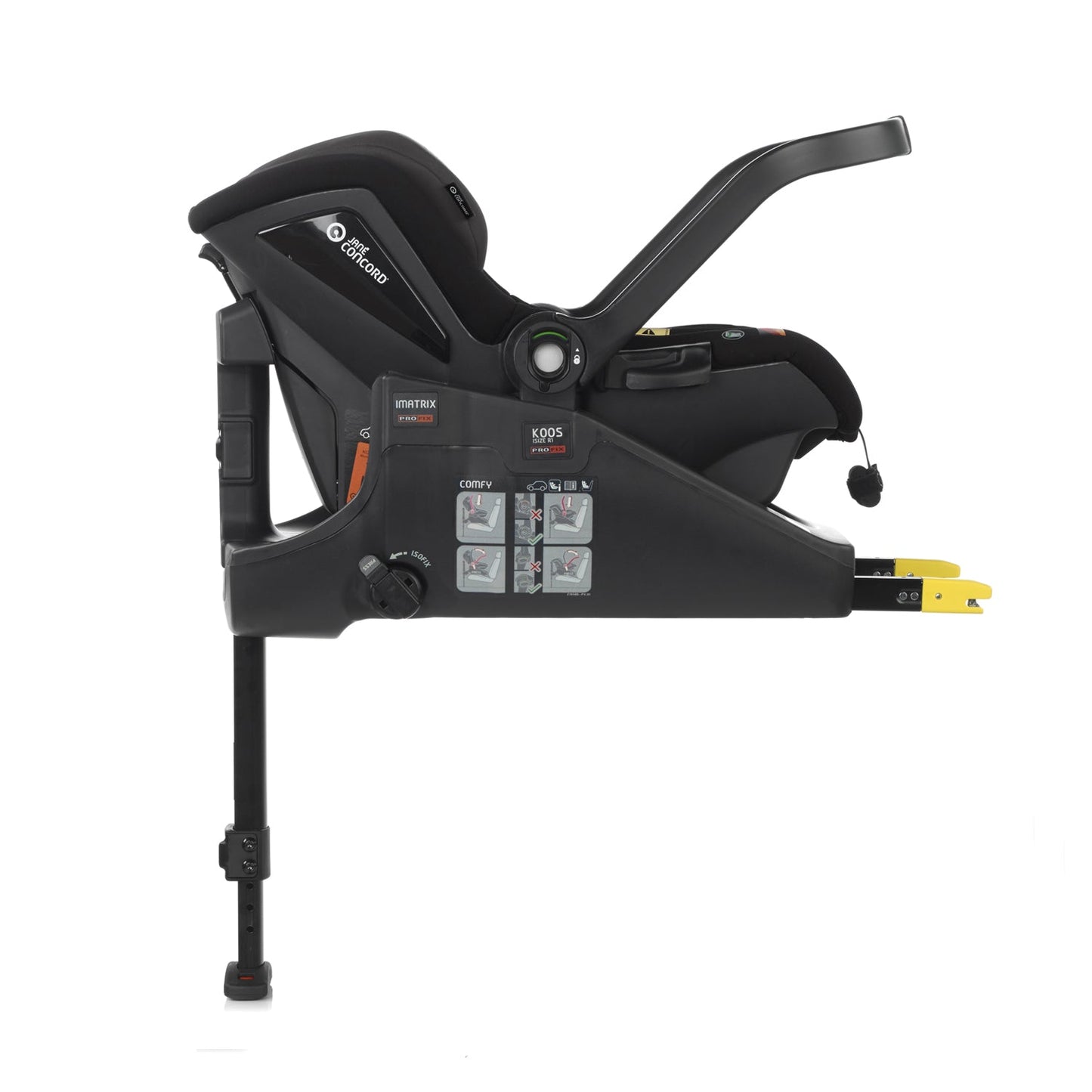 Jané Limited Edition Crosslight Pro Carbon 3in1 Travel System with Lightweight Carbon Fibre Chassis