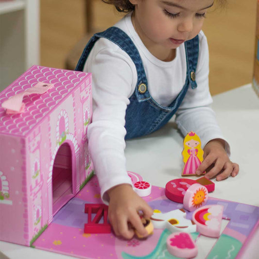 Jumini Foldaway Unicorn Castle image 0