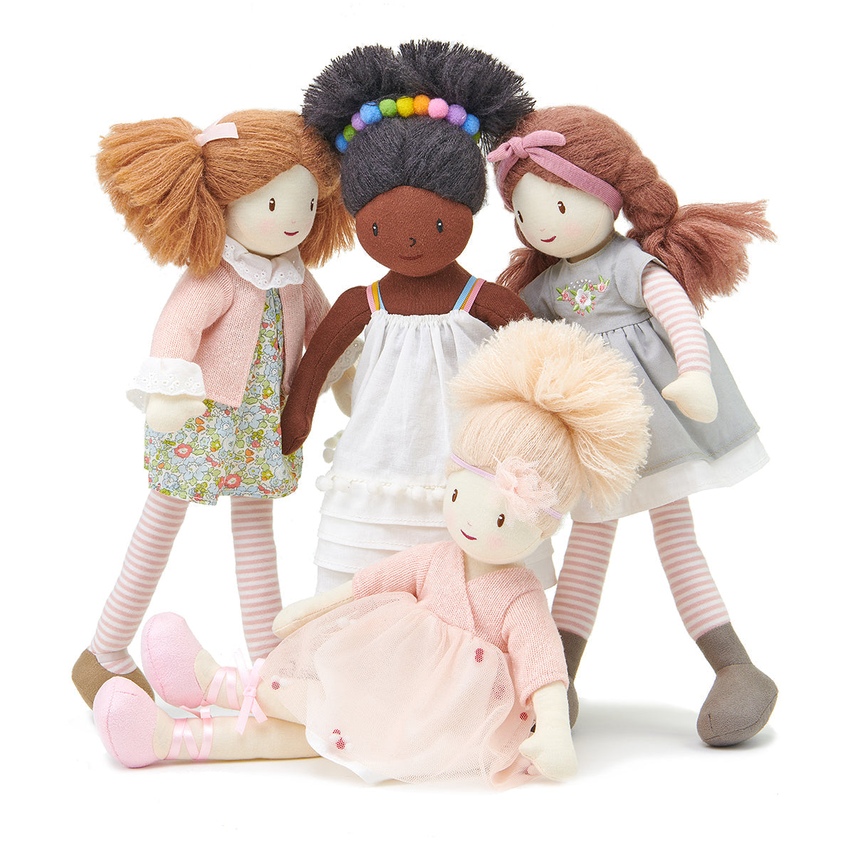 ThreadBear Marty Floral Rag Doll