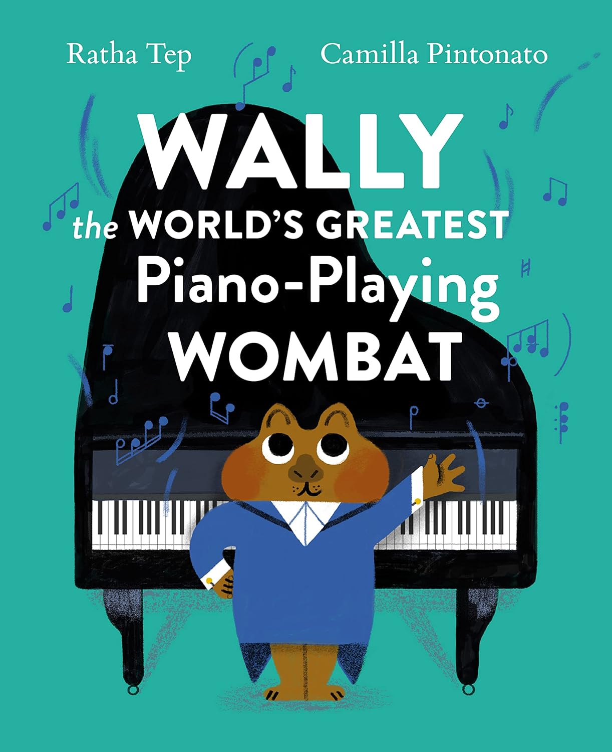 Wally the World's Greatest Piano Playing Wombat Book image 0