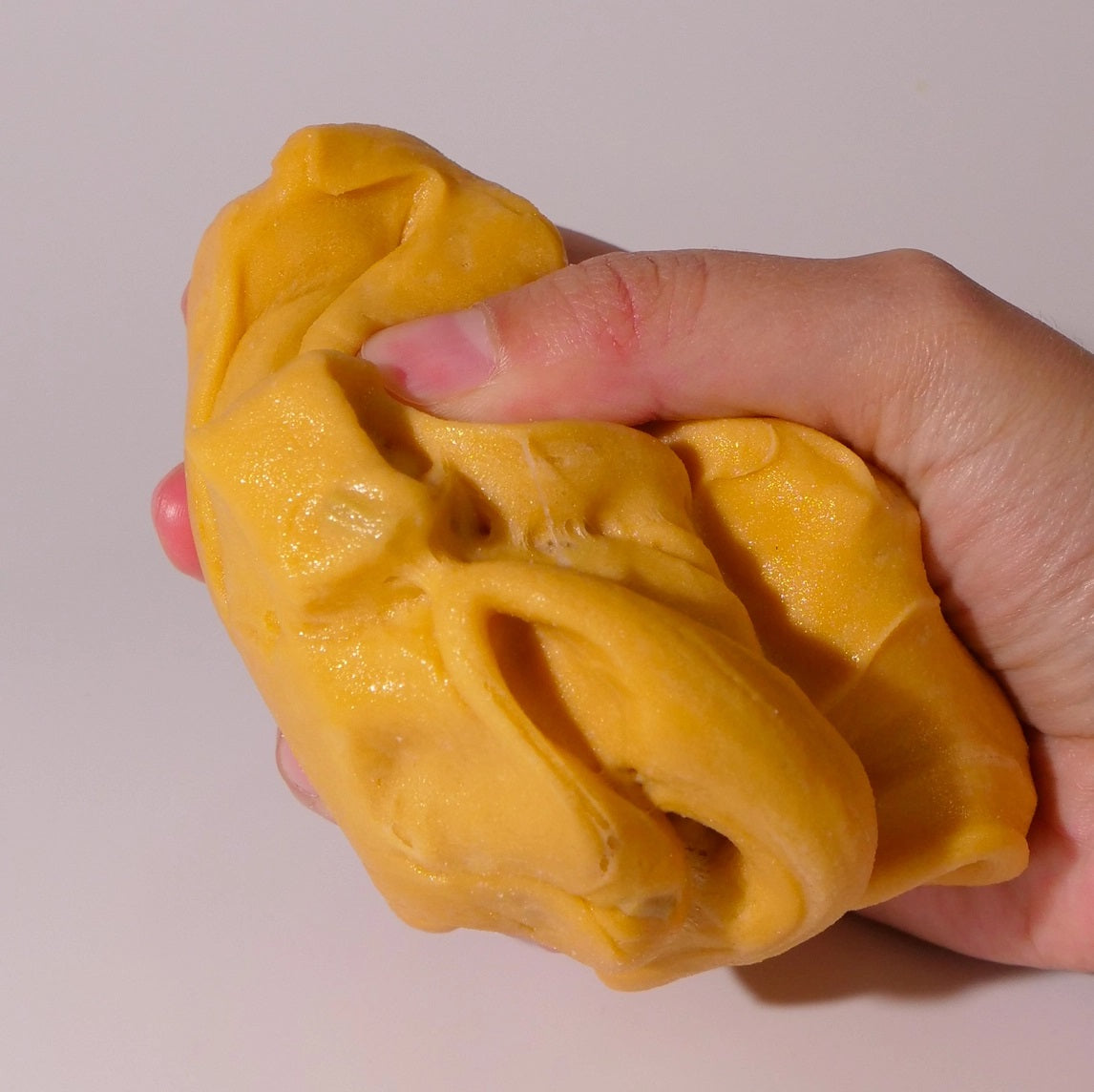 Caramel Apple Fall Scented Slime image 2