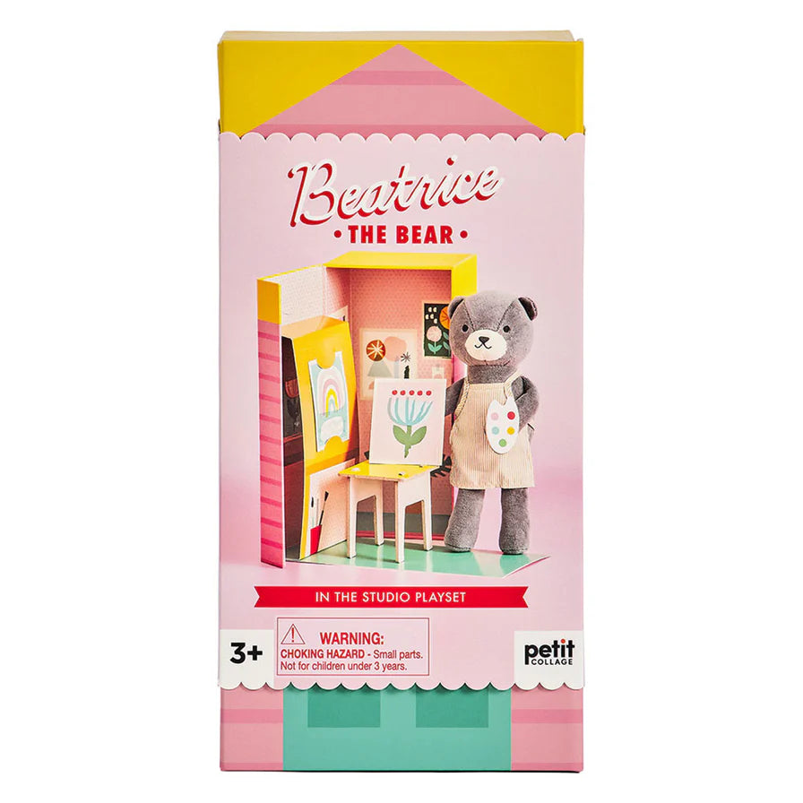 Beatrice the Bear In the Studio Plush Play Set