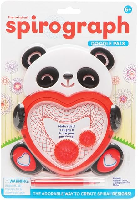 Spirograph Doodle Pals- Panda