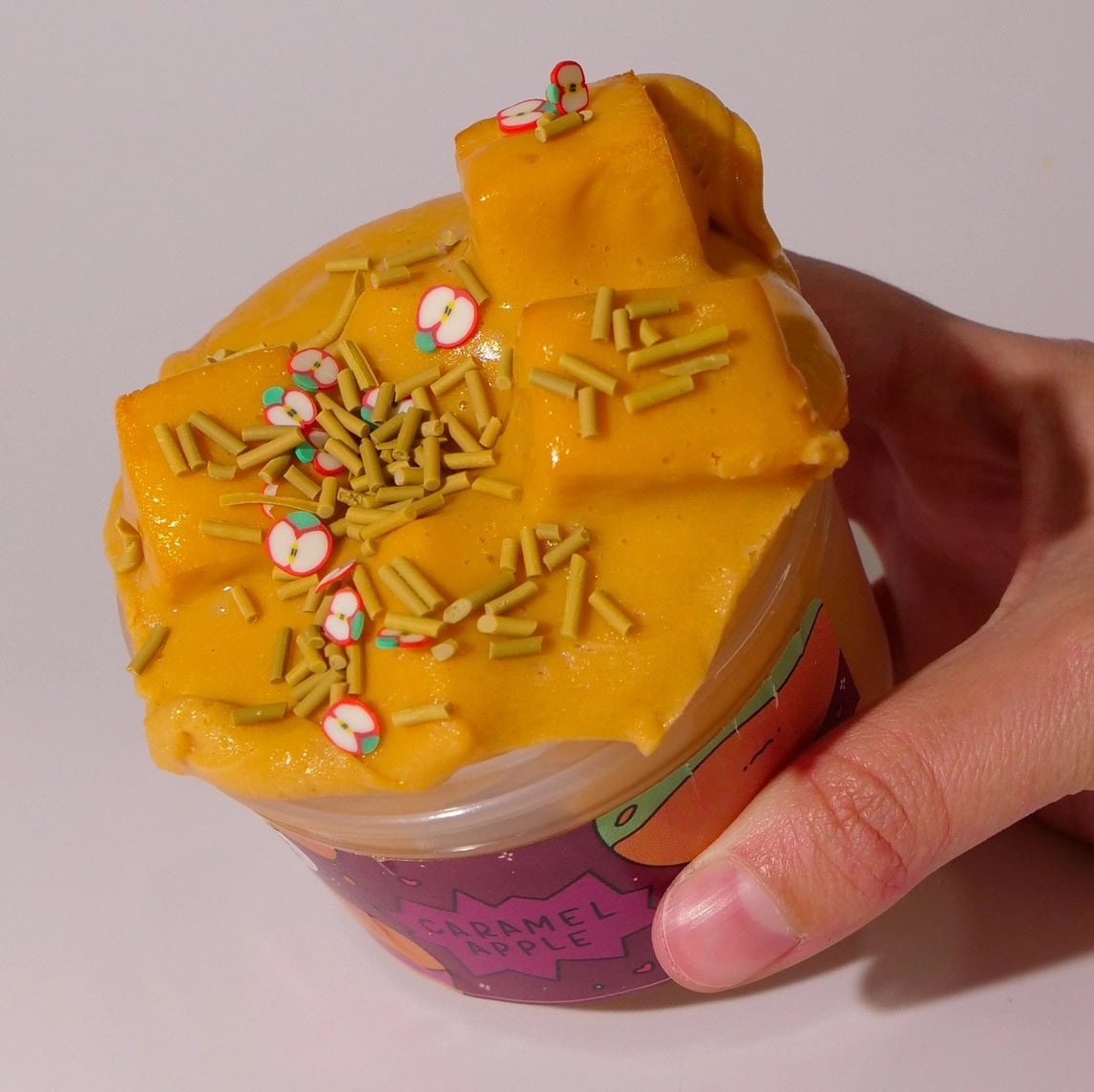 Caramel Apple Fall Scented Slime image 0