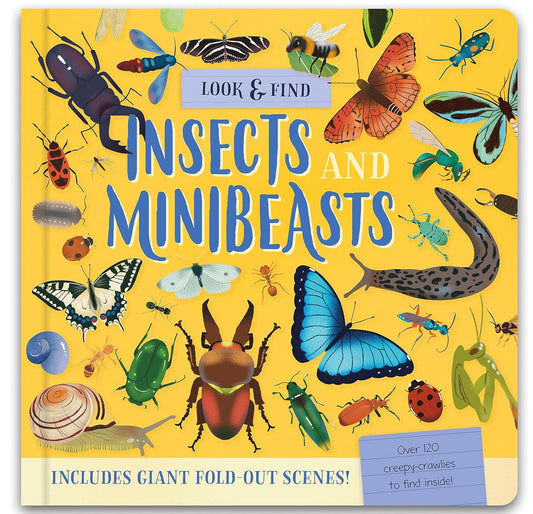 Nature Look & Find Board Book- Insects and Minibeasts image 0