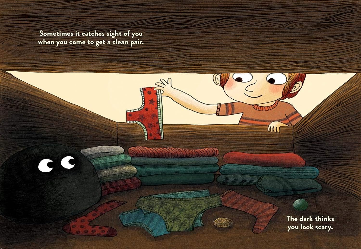 Scared of the Dark? It's Really Scared of You Book image 2