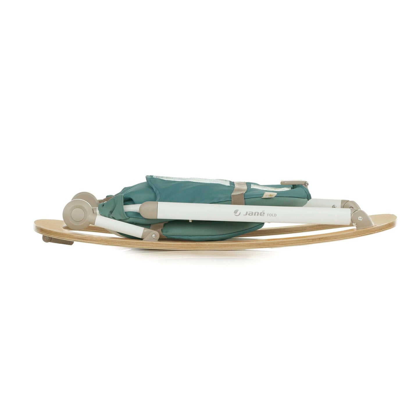 Jane Kalm Wooden Hammock – Natural Birch Rocker with Soft Padded Insert- Desert