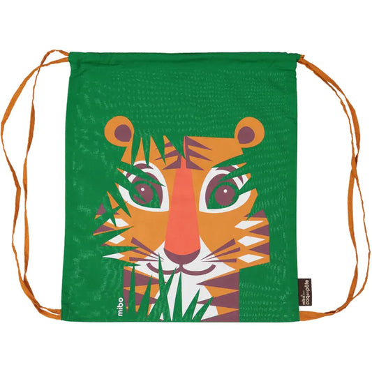 Coq en Pâte Tiger Organic Cotton Kids’ Drawstring Bag