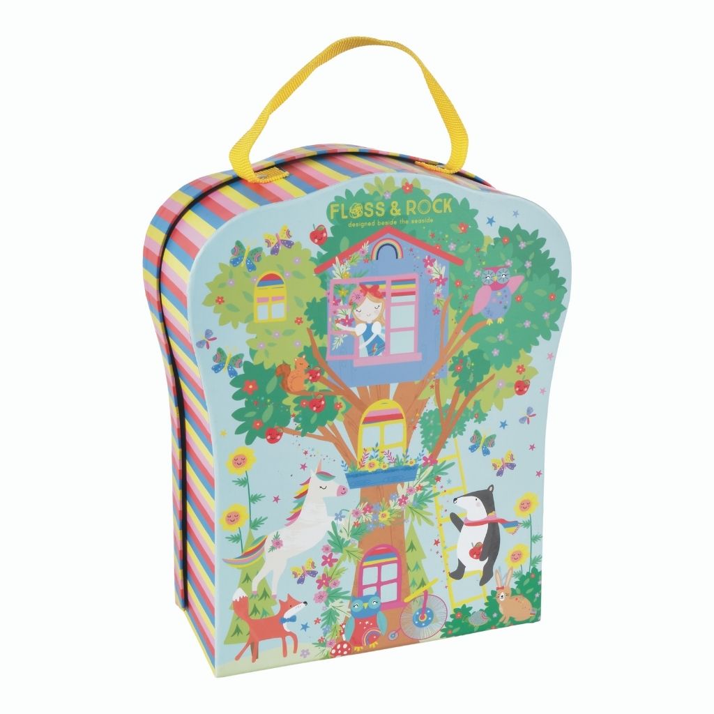 Floss & Rock Playbox with Wooden Pieces - Rainbow Fairy Compact image 2