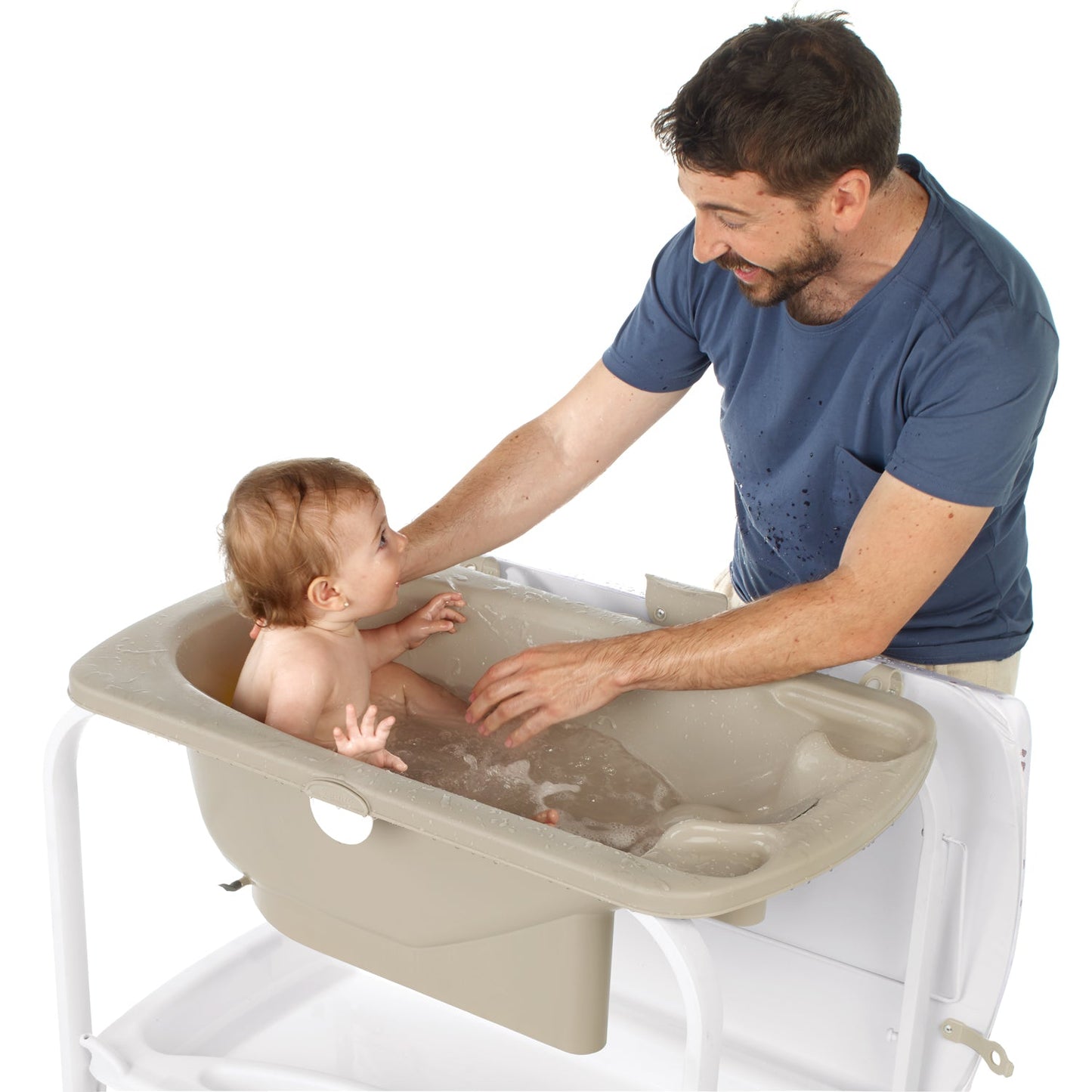 Jane Flip Baby Bath Changing Unit- Sesame