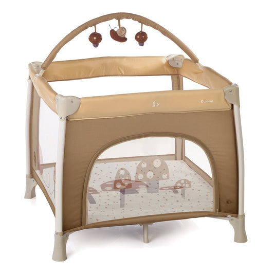 Jané Travel Fun Playpen with Toy Arch & Carry Bag 0 to 3 Years- Sesame