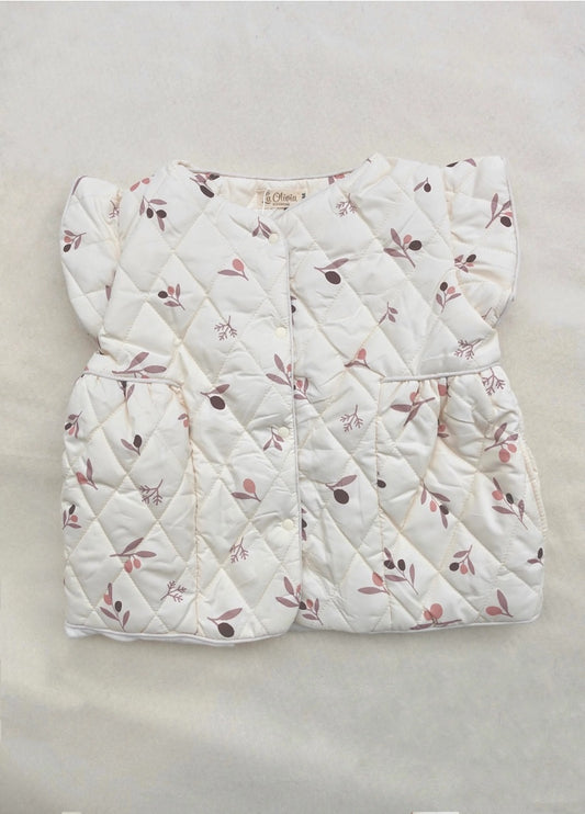 Pia Girls Floral Gilet image 0