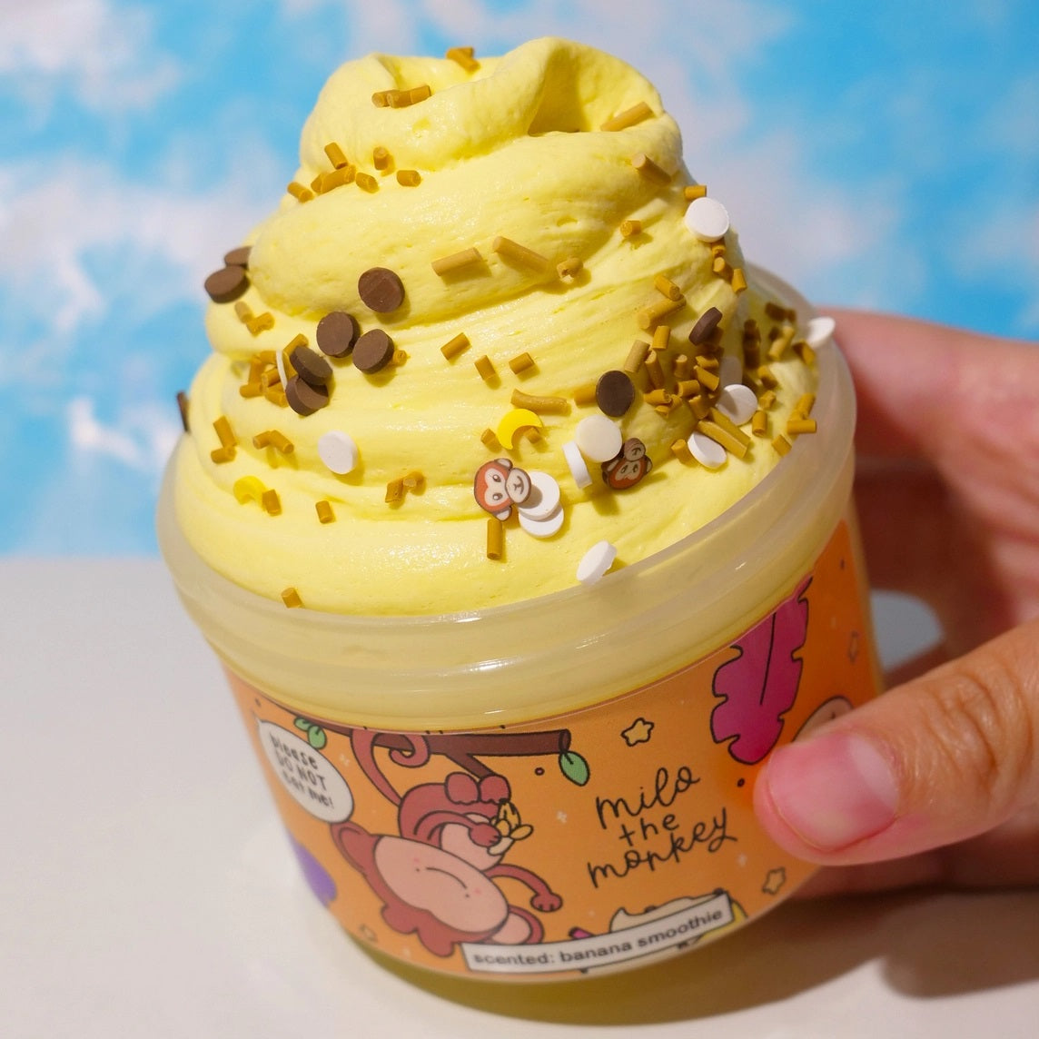 Milo the Monkey Scented Slime image 0