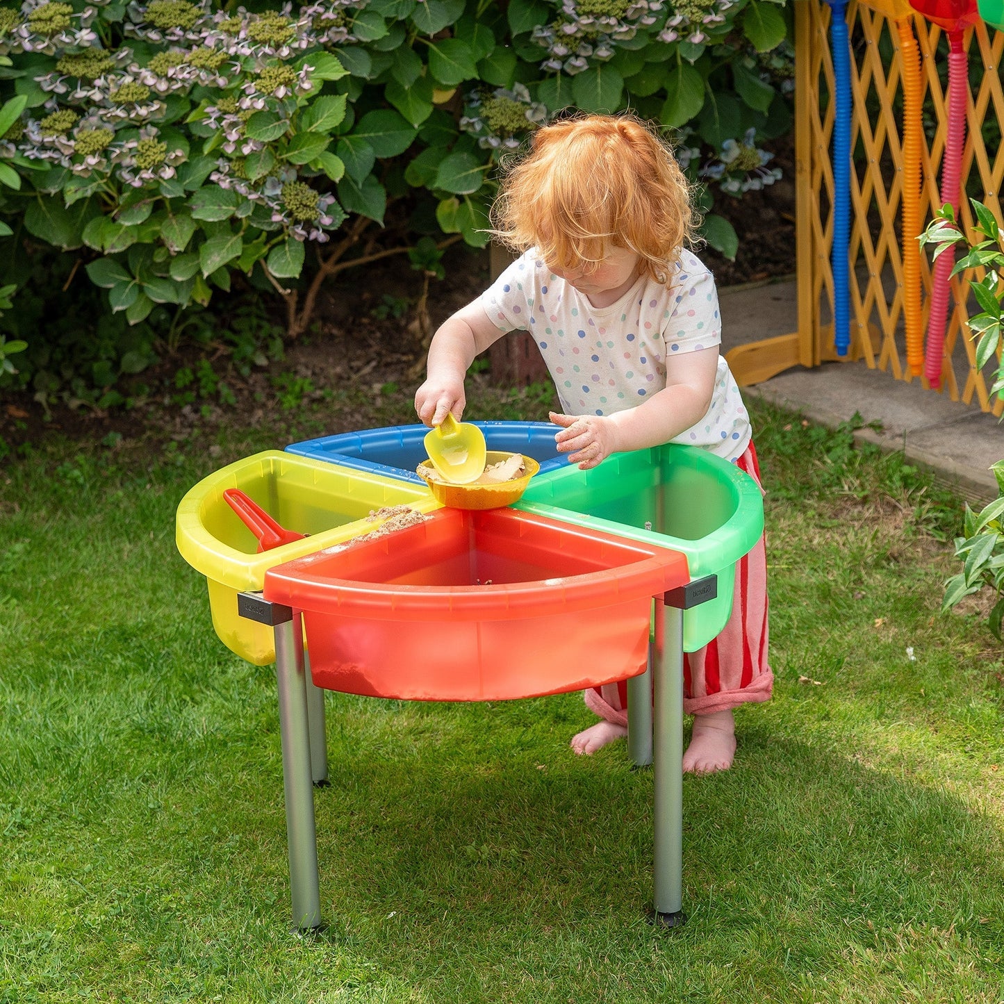 Discovery Colour Quadrant Trays & Stand