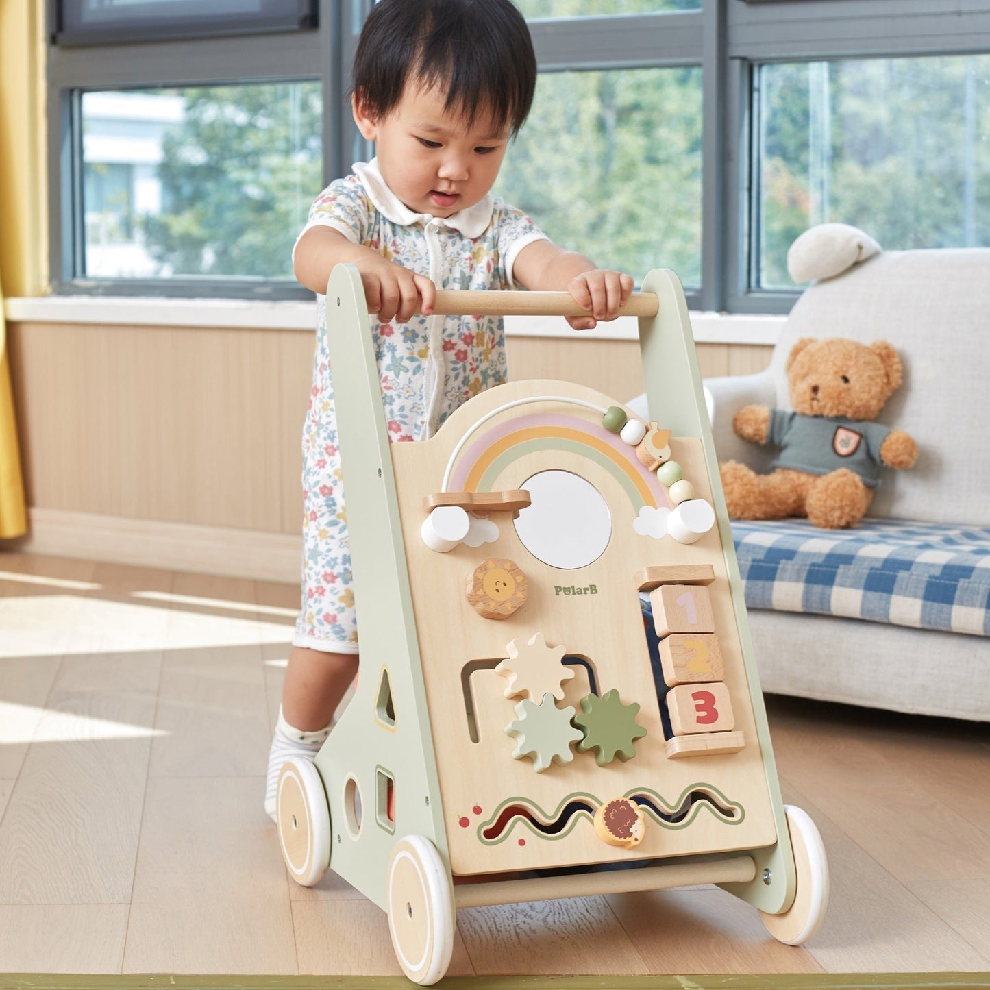 Wooden Baby Walker