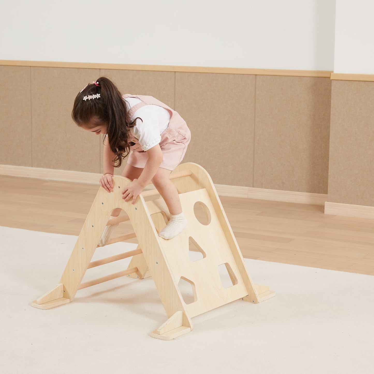 Wooden Climbing Triangle