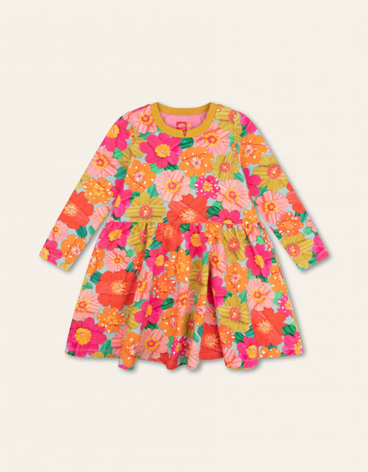 Oilily Cardboard Flowers Sweat Dress image 0