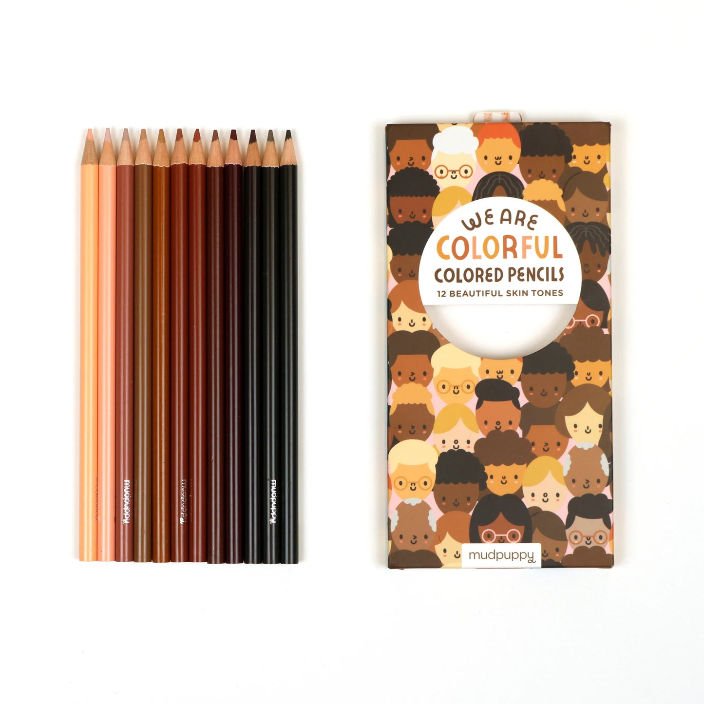 We Are Colorful Skin Tone Colored Pencils image 0