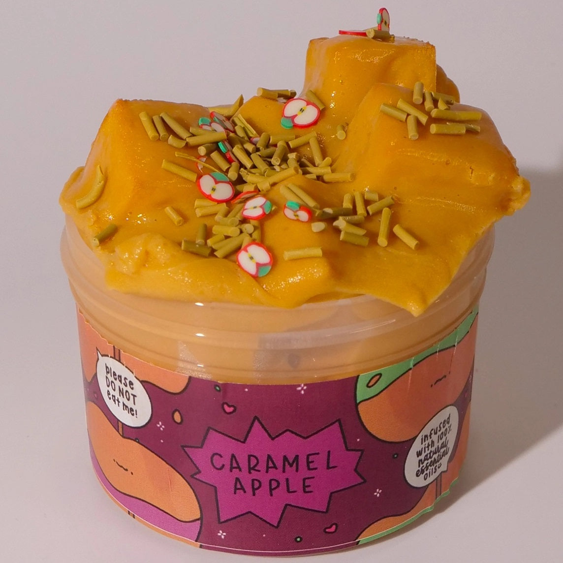 Caramel Apple Fall Scented Slime image 1