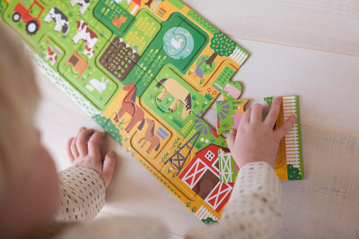 At the Farm Follow + Spot Puzzle