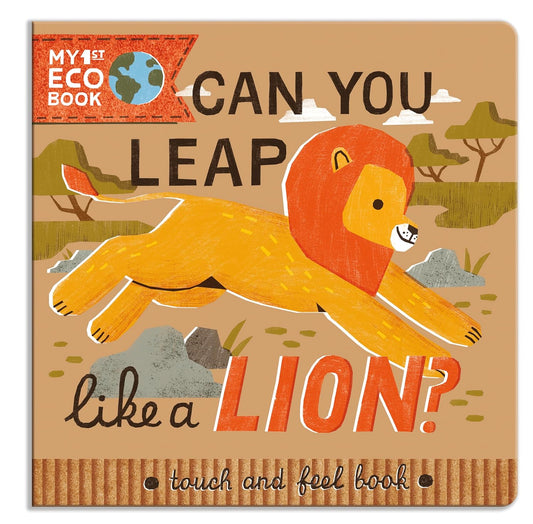 Can You Leap Like a Lion? Eco Baby Book image 0