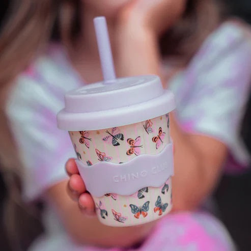 Chino Club Butterfly Babychino Cup image 0