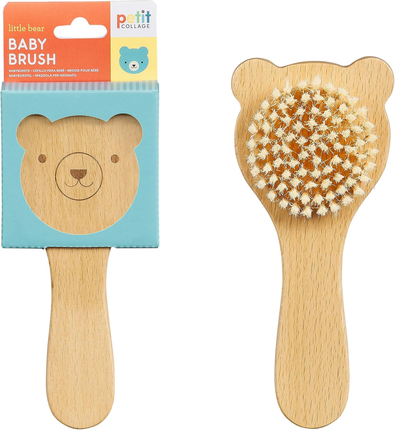 Petit Collage Little Bear Baby Brush