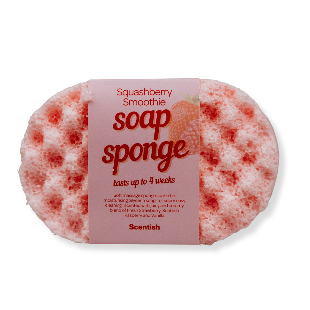 Scentish Squashberry Smoothie Soap Sponge image 0