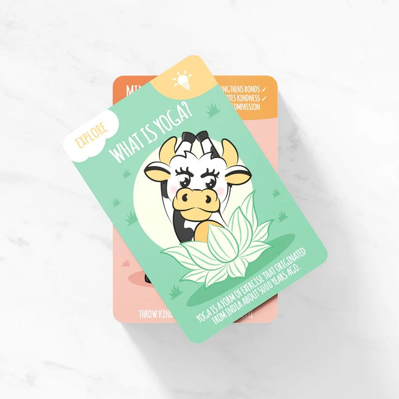 Myga Kids Yoga Card Deck image 1