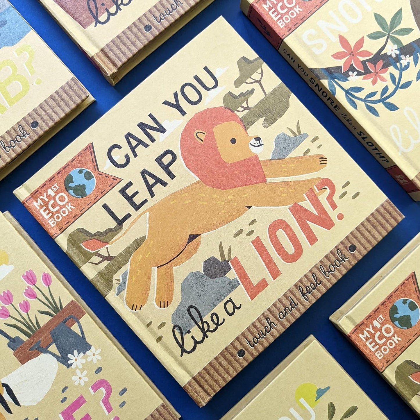 Can You Leap Like a Lion? Eco Baby Book image 4