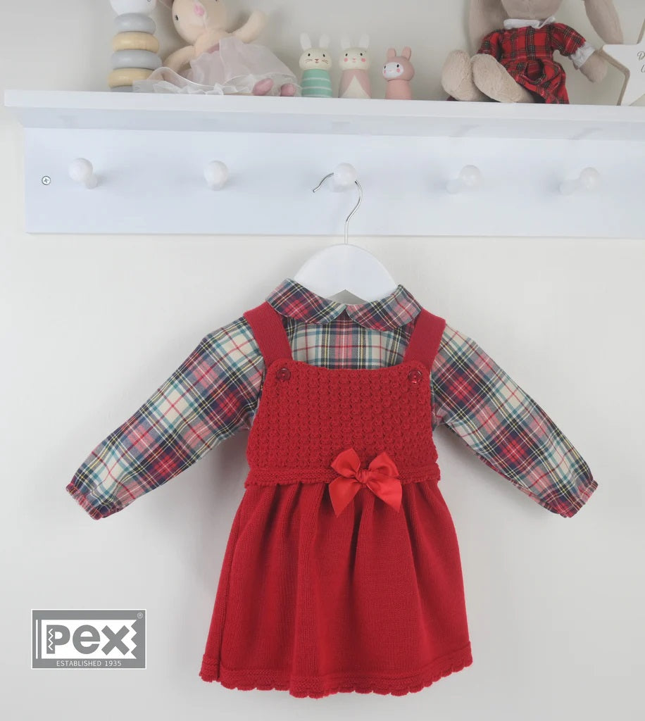 Pex Jovie Tartan Pinafore Set image 0