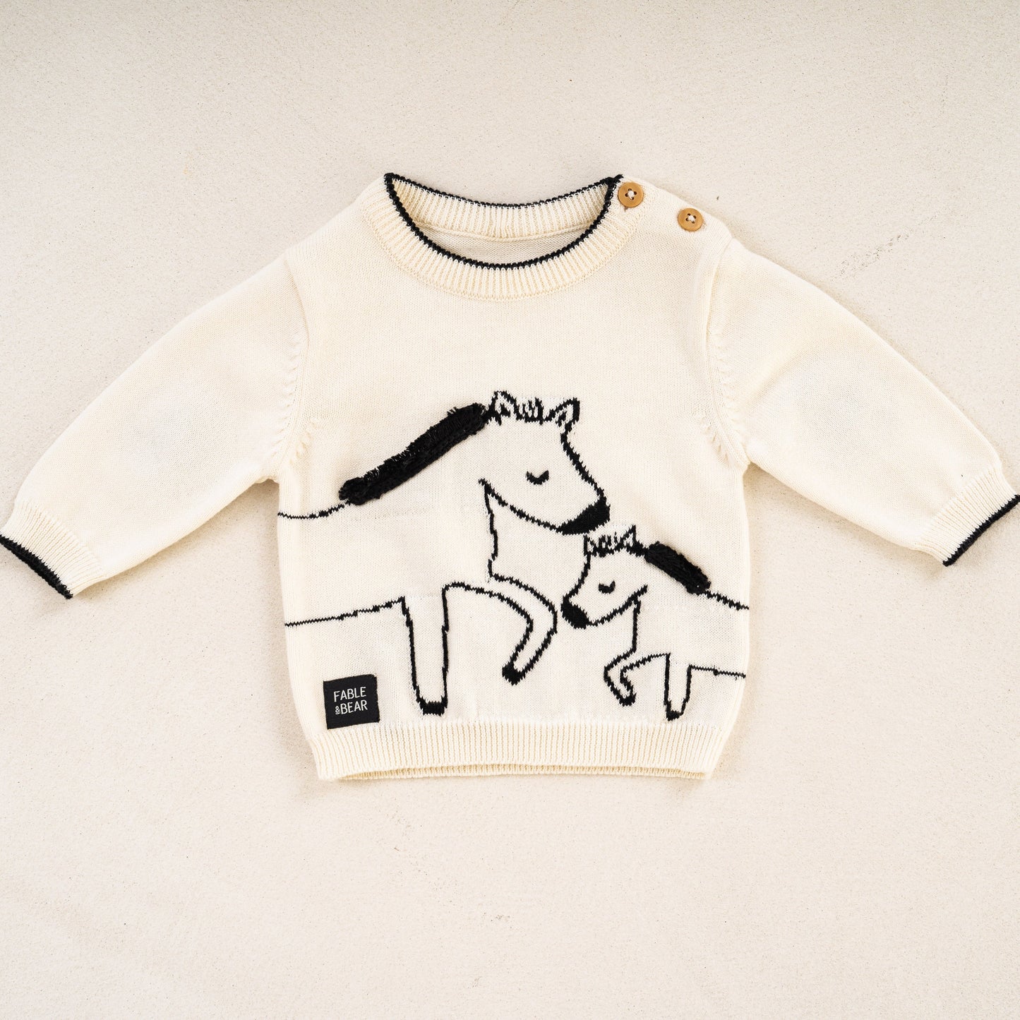 Fable and Bear Horse Jumper
