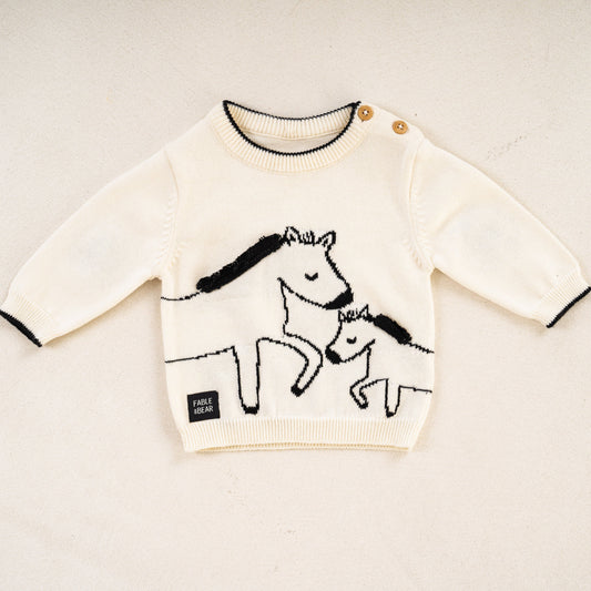 Fable and Bear Horse Jumper