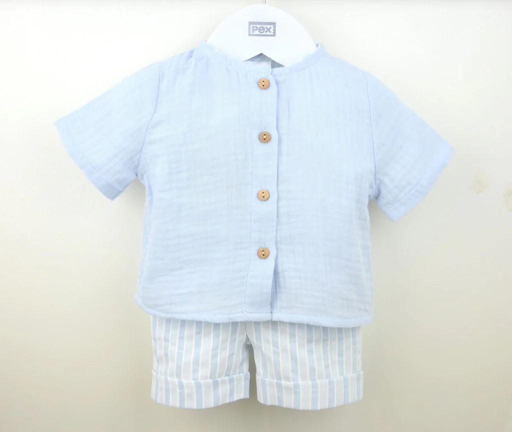 Pex Carlton Suit- Blue