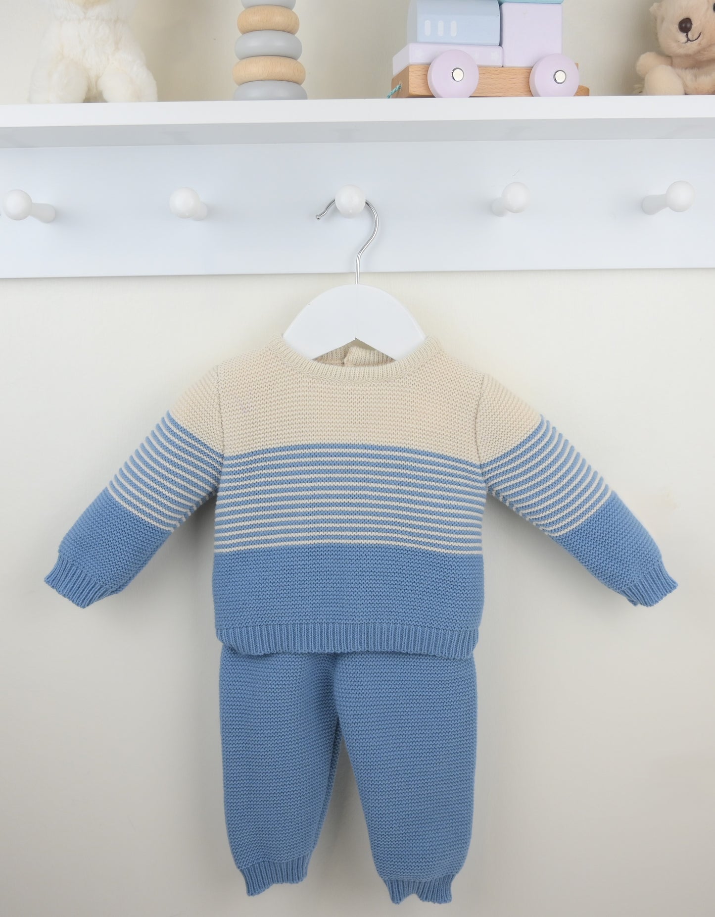 Pex Santiago Trouser Suit- Dusky Blue