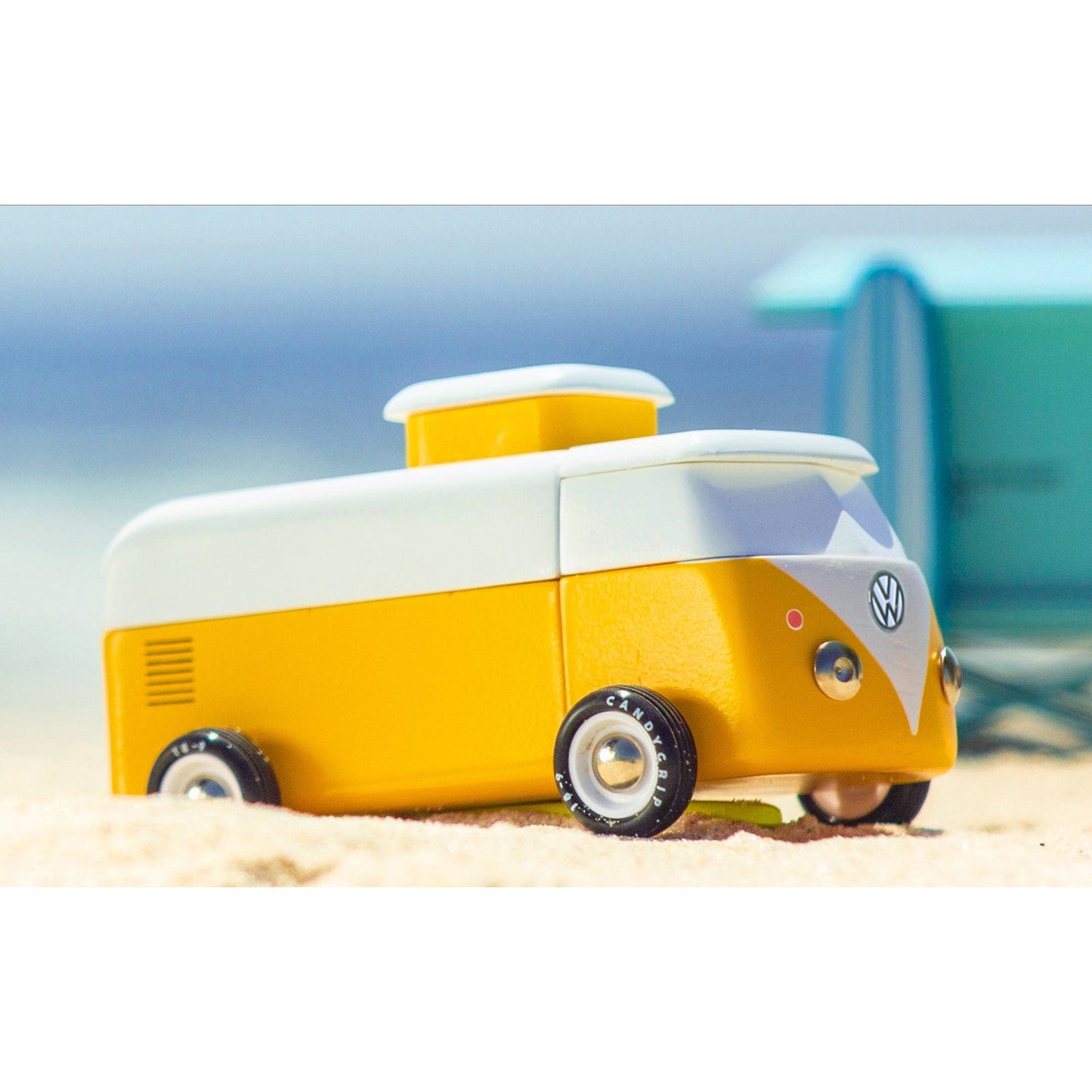 Wooden Candylab VW Beach Bus – Sunset