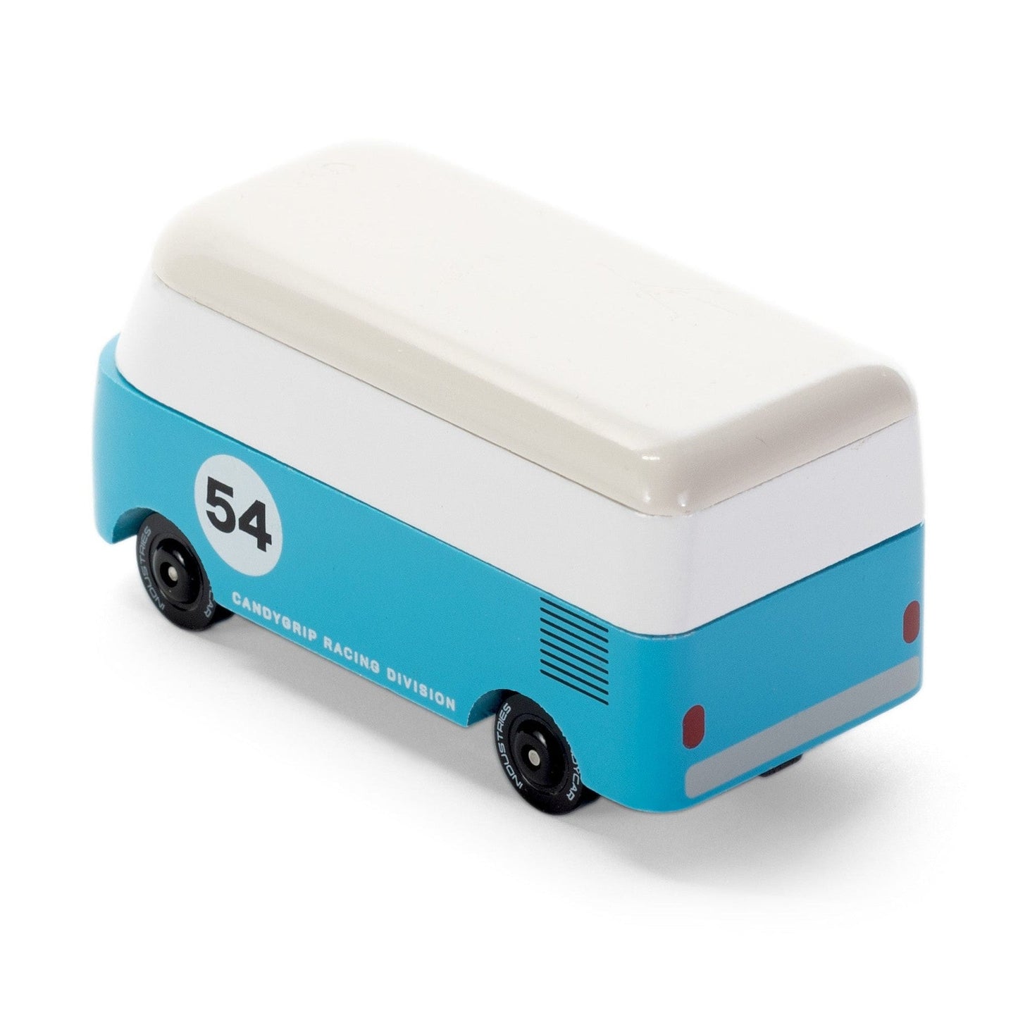 Wooden VW T1 Candyvan Toy Car – Blue 54