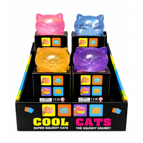 Cool Cats Squishy Toy- Preorder