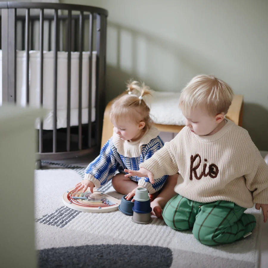 Mushie Stacking Cups Toy – Danish Hygge Nesting Set