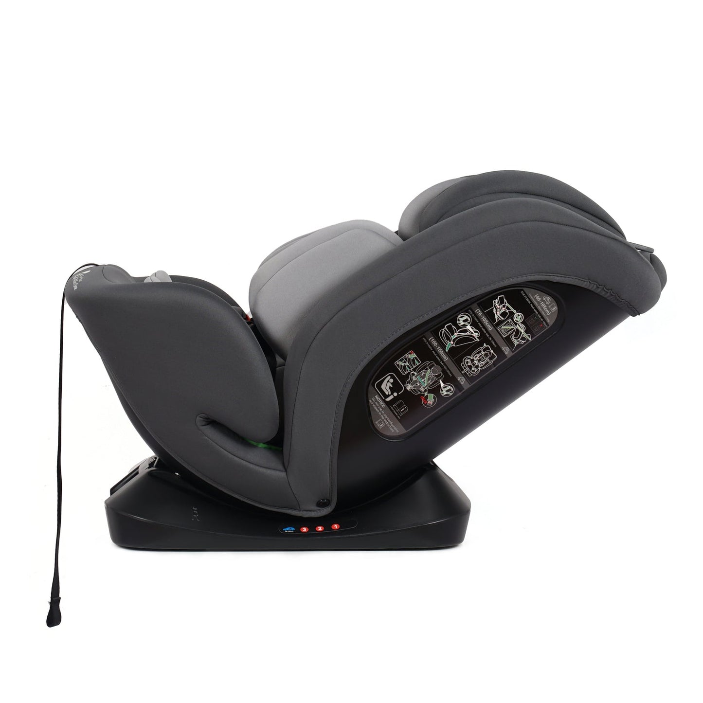 For Your Little One GrowWithMe 0/1/2/3 i-Size Car Seat - Slate Mist (Birth-12 Years)