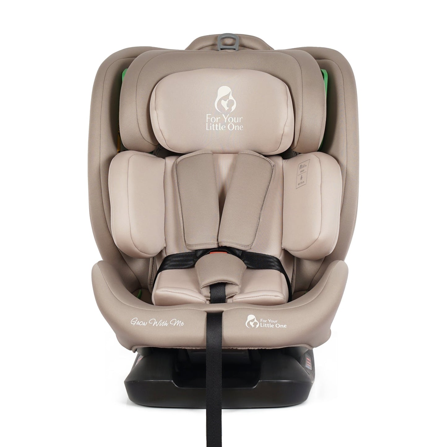 For Your Little One GrowWithMe 0/1/2/3 i-Size Car Seat - Latte Beige (Birth-12 Years)