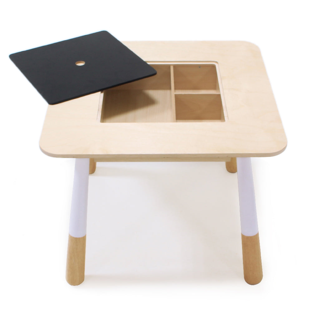 Tender Leaf Forest Table with Chalkboard & Storage