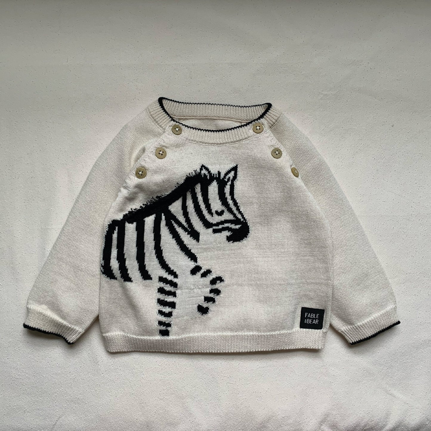 Fable and Bear Lucky Zebra Jumper