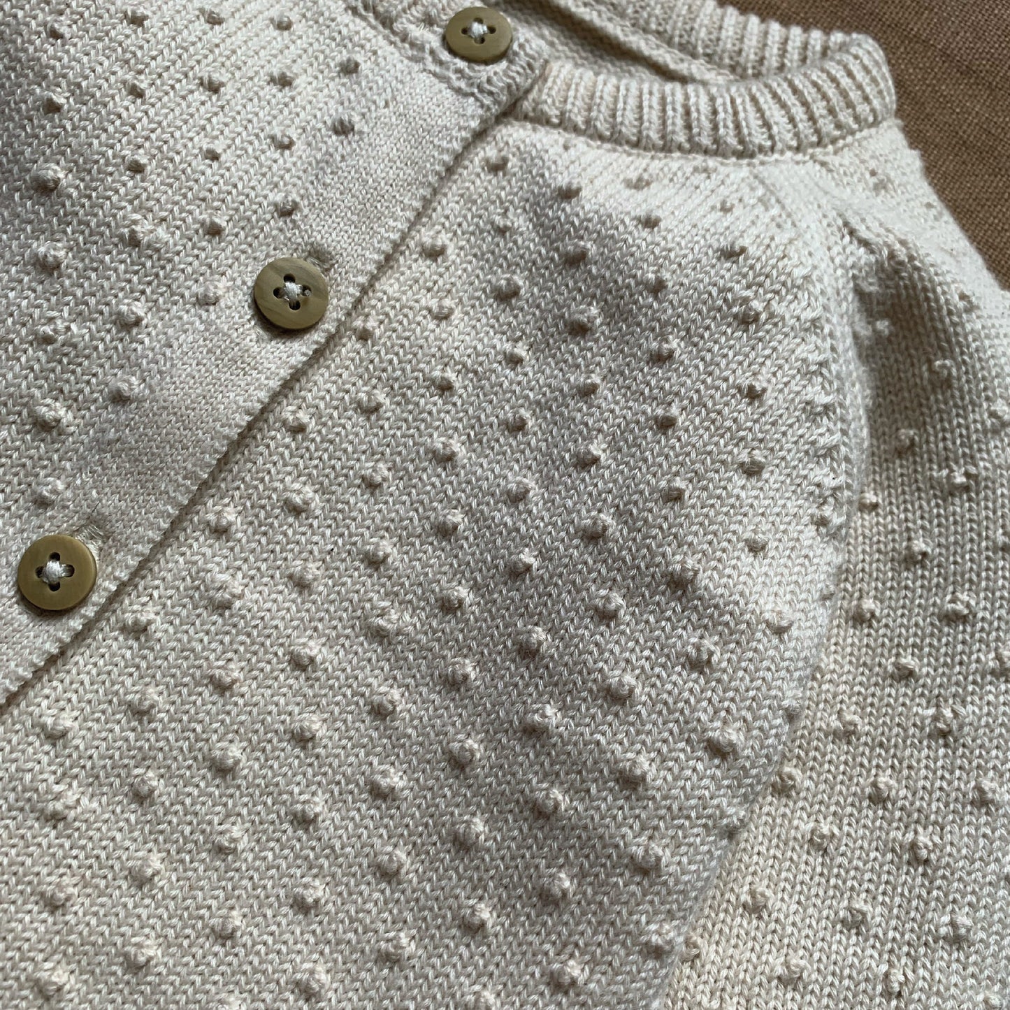 Fable and Bear Popcorn Texture Cardigan